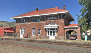 N-C-O Ry. depot in Lakeview, Oregon.