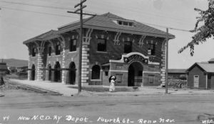 Nevada-California-Oregon Railroad Depot in Reno